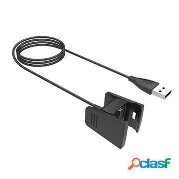 Cavo di Ricarica USB per Fitbit Charge 2 - 1m - Nero