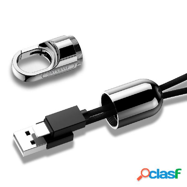 Cavo di ricarica Oatsbasf 3 in 1 USB Type C Cavo dati