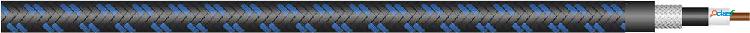Cavo per strumenti 1 x 0.50 mm² Nero, Blu Sommer Cable