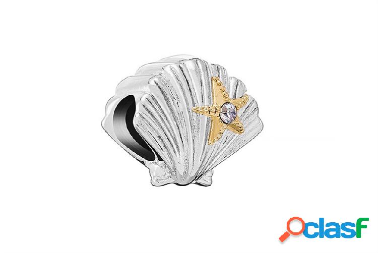 Chamilia Charm Passioni argento Conchiglia argento oro