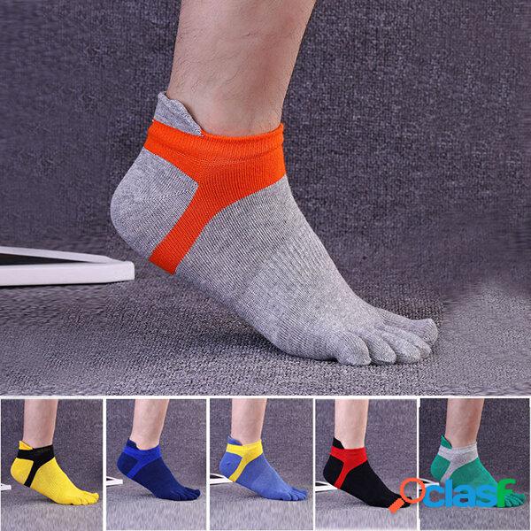 Cinque dita calze sportive allaperto cavigliera deodorante