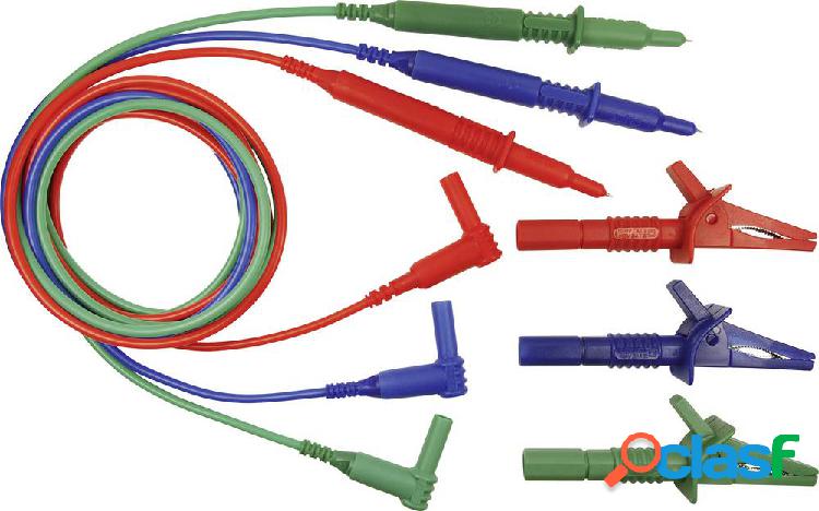 Cliff CIH29917 KIT puntali di sicurezza [Spina 4 mm - Sonda]