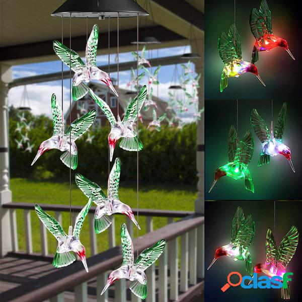 Colore che cambia LED solare Potenza lampada Decorazione da