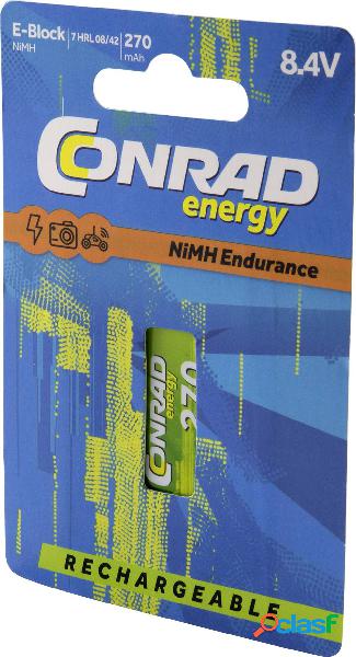 Conrad energy Endurance 6LR61 Batteria ricaricabile da 9 V