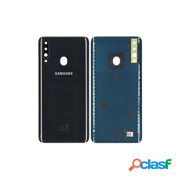 Copribatteria GH81-19446A per Samsung Galaxy A20s - Nero