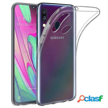 Cover Anti Scivolo TPU per Samsung Galaxy A40 - Trasparente