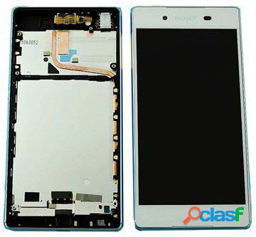 Cover Frontale con Display LCD per Sony Xperia Z3+ - Bianco