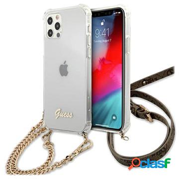 Cover Guess Script & Chain per iPhone 12 Pro Max -