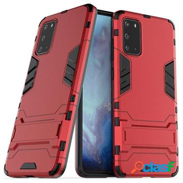Cover Ibrida Armor per Samsung Galaxy S20 - Rossa