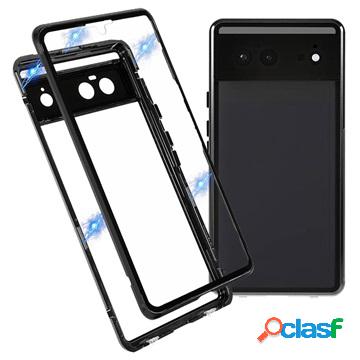 Cover Magnetica con Vetro Temperato per Google Pixel 6 -