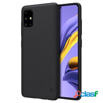 Cover Nillkin Super Frosted per Samsung Galaxy A51 - Nero