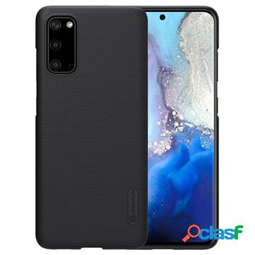 Cover Nillkin Super Frosted per Samsung Galaxy S20 - Nero