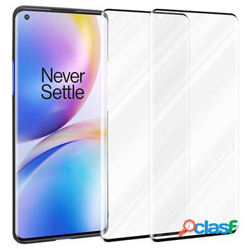 Cover Ultra Sottile con 2x Proteggi Schermo per OnePlus 8
