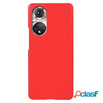 Cover in Plastica Gommata per Huawei Nova 9/Honor 50 - Rosso