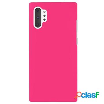 Cover in Plastica Gommata per Samsung Galaxy Note10+ - Rosa