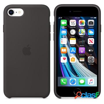 Cover in Silicone Apple iPhone SE (2020) MXYH2ZM/A - Nero