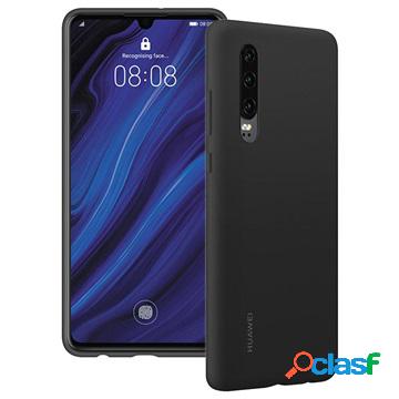 Cover in Silicone Huawei P30 51992844 - Nero