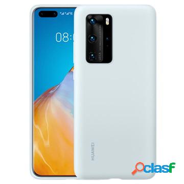 Cover in Silicone per Huawei P40 Pro 51993801 - Blu Airy