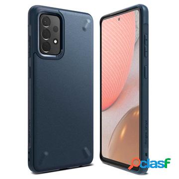 Cover in TPU Ringke Onyx per Samsung Galaxy A72 5G - Blu