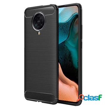 Cover in TPU Spazzolata per Xiaomi Redmi K30 Ultra - Fibra