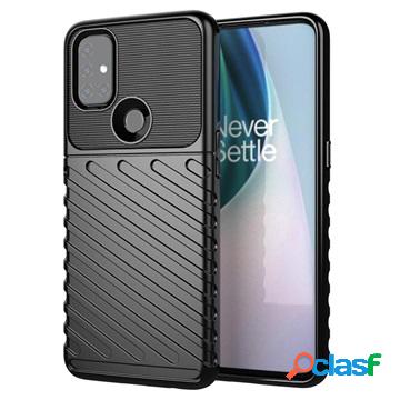 Cover in TPU Thunder Serie per OnePlus Nord N10 5G - Nera