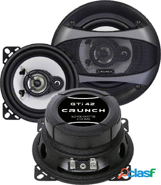 Crunch GTI-42 Altoparlante da incasso a 3 vie 100 W