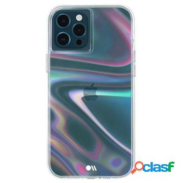 Custodia Case-Mate Soap Bubble per iPhone 12/12 Pro - Chiaro