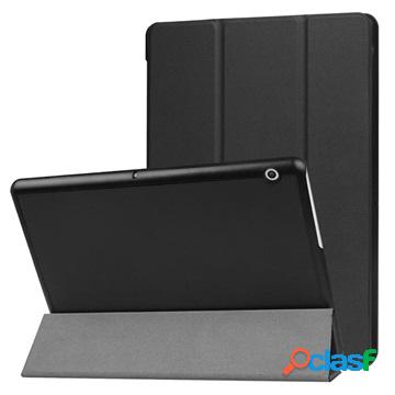 Custodia Folio Tri-Fold per Huawei MediaPad T3 10 - Nera