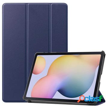 Custodia Folio Tri-Fold per Samsung Galaxy Tab S7 - Blu