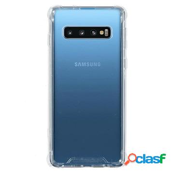 Custodia Ibrida Antigraffio Samsung Galaxy S10 - Trasparente