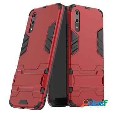 Custodia Ibrida Armor per Huawei P20 - Rossa