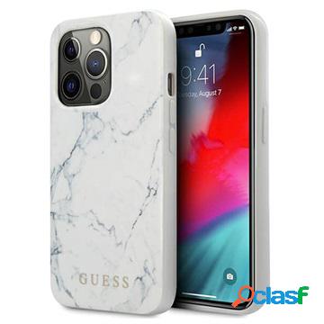 Custodia Ibrida Collection Guess Marble per iPhone 13 Pro
