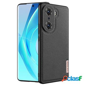 Custodia Ibrida Dux Ducis Fino per Honor 60 - Nera