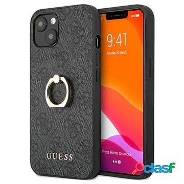 Custodia Ibrida Guess 4G Ring Collection per iPhone 13 Mini