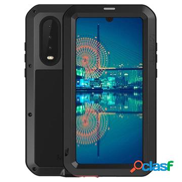 Custodia Ibrida Love Mei Powerful per Huawei P30 - Nero