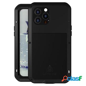 Custodia Ibrida iPhone 13 Pro Max Love Mei Powerful - Nera