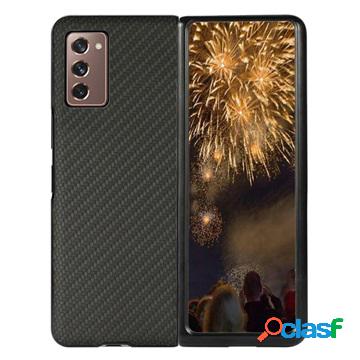 Custodia Ibrida per Samsung Galaxy Z Fold2 5G - Fibra di