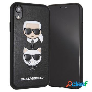 Custodia Karl Lagerfeld Karl & Choupette per iPhone XR -