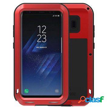 Custodia Love Mei Powerful per Samsung Galaxy S8+ - Rossa