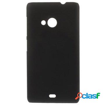 Custodia Rigida Rivestita in Gomma per Microsoft Lumia 535,