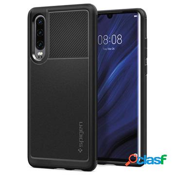 Custodia Spigen Rugged Armor per Huawei P30 - Nera