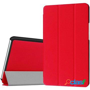 Custodia Tri-Fold per Huawei MediaPad M3 8.4 - Rossa