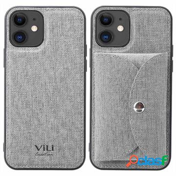 Custodia Vili T con Portafoglio Magnetico per iPhone 12/12