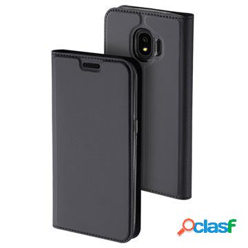Custodia a Flip Dux Ducis Skin Pro per Samsung Galaxy J4 -