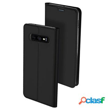 Custodia a Flip Dux Ducis Skin Pro per Samsung Galaxy S10e -