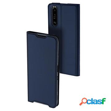 Custodia a Flip Dux Ducis Skin Pro per Sony Xperia 1 III -