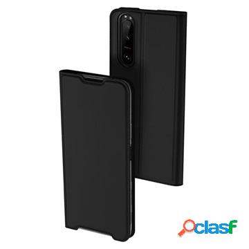 Custodia a Flip Dux Ducis Skin Pro per Sony Xperia 5 III -
