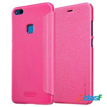 Custodia a Flip Nillkin Sparkle per Huawei P10 Lite - Bianca