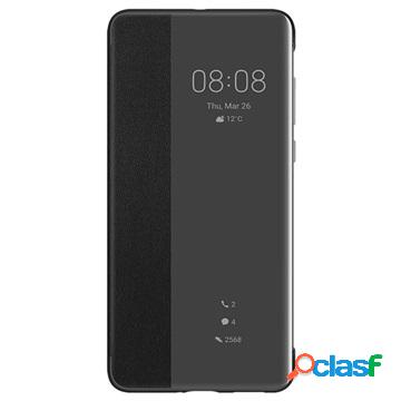 Custodia a Flip Smart View per Huawei P40 51993703 - Nera