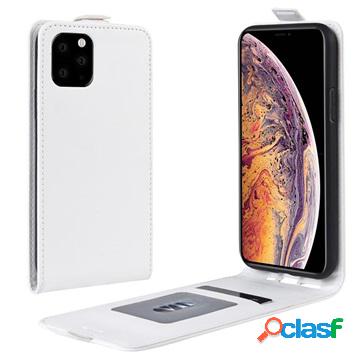 Custodia a Flip Verticale per iPhone 11 Pro Max - Bianca